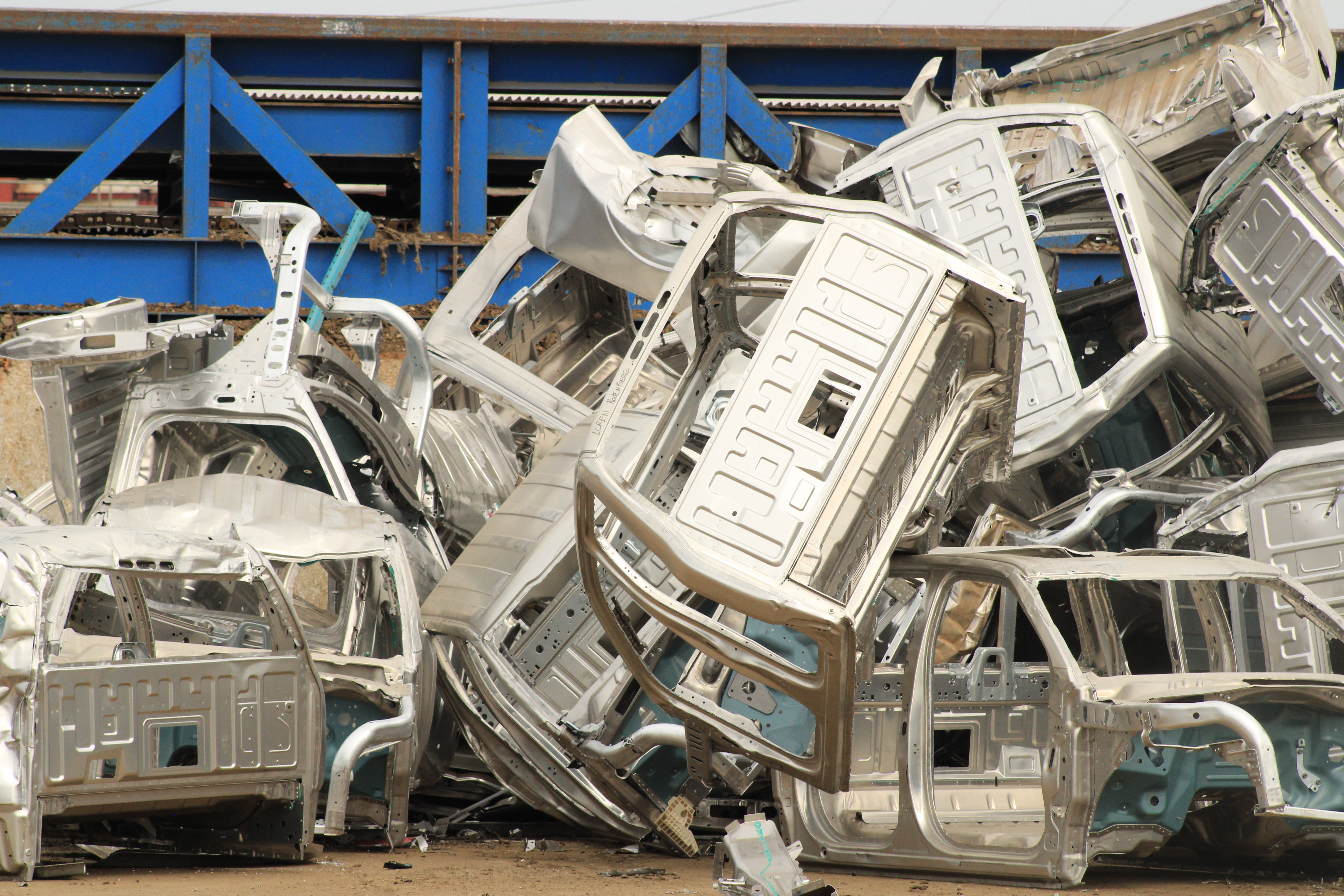 Scrapping metal helps the environment