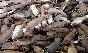 Catalytic converter scrap pile, call for pricing